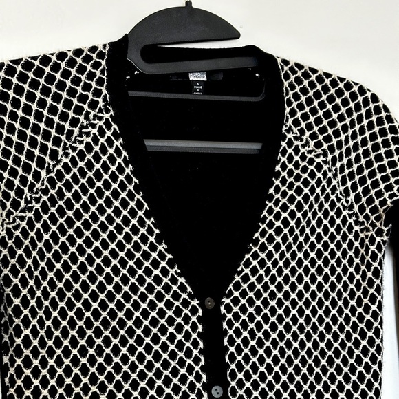 Saks Fifth Avenue Silk Cashmere Button Up Cardigan Sweater size S fall - Picture 9 of 13